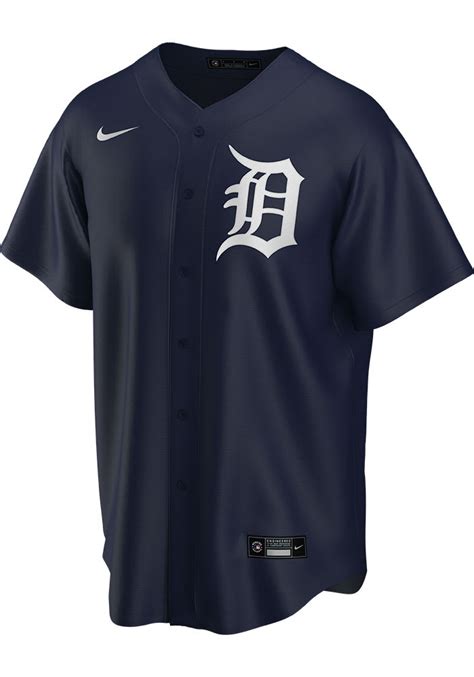 detroit tigers mens nike replica alt jersey - navy blue|Detroit Tigers Jerseys .